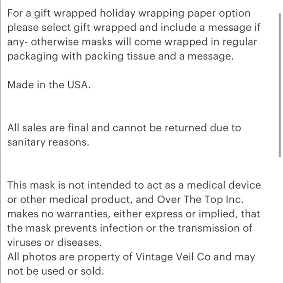 Luxury Face Mask Made From Authentic Emilio Pucci - Picture 7 of 7